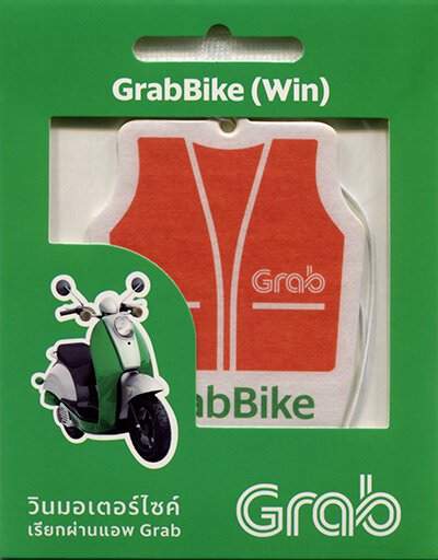 Grab Bike Green Tea Flavour (Front)